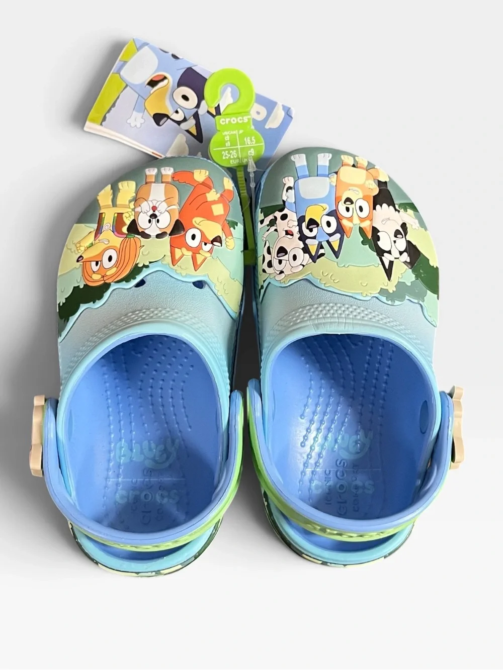Brand New-Crocs Kids' Bluey Best Buddies Classic Clog
